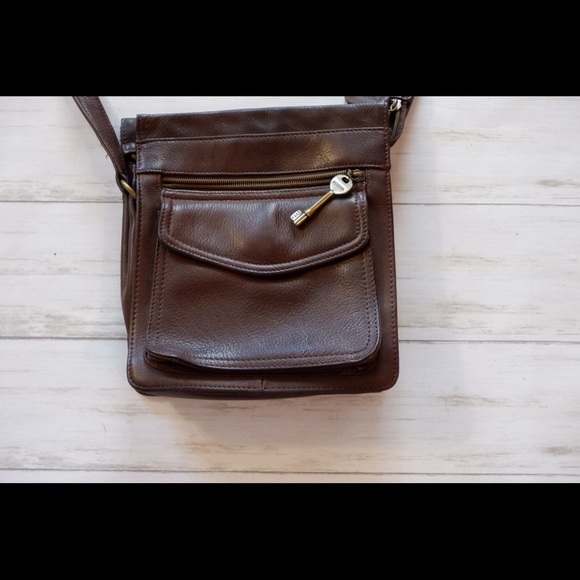 Fossil Leather Crossbody Bag - Picture 2 of 6